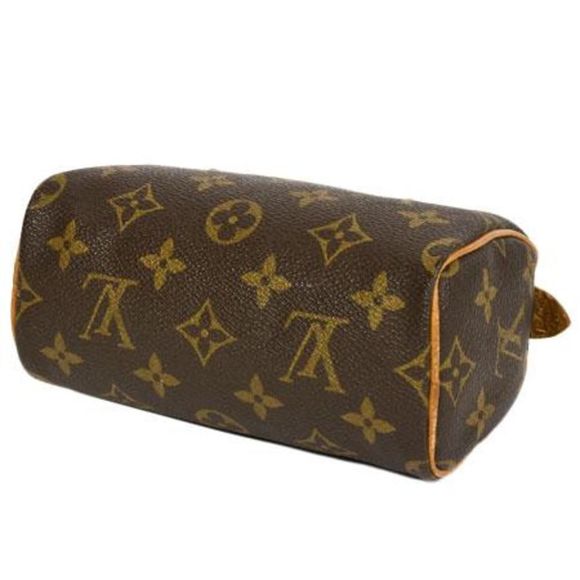 Louis Vuitton Mini Speedy Monogram Handbag Pouch - Picture 5 of 6